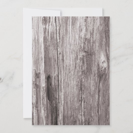 Rustic Blue Hydrangea Floral Graduation Party Kaart (Achterkant)