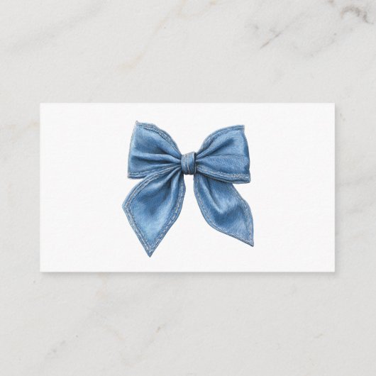 Rustic Blue Jean Denim Luier Raffle Baby shower Informatiekaartje (Achterkant)