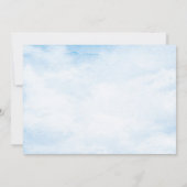 Rustic Blue Lighthouse Vrijgezellenfeest Kaart (Achterkant)