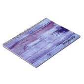 Rustic Blue Sined Barn Wood - Gepersonaliseerd Notitieboek (Linkerzijde)