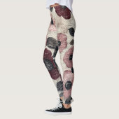 Rustic Blush Bloem Motief Linnen (7) Leggings (Links)
