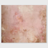 Rustic Blush Pink Cadeaupapier (Vlak)