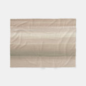 Rustic Blush Pink Gray Mauve Abstract Stripe Fleece Deken (Voorkant (Horizontaal))