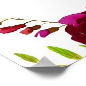 Rustic Blush repesal Dinner Welcome Sign Poster (Hoek)