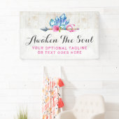 Rustic Bohemian Crystal Pareltjes & Arrow Waterver Spandoek (Insitu)