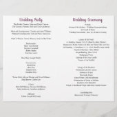 Rustic Boho Antlers Paarse Plum Pink Peonies (Achterkant)