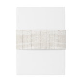 Rustic Boho Arrows & Floral Wedding Invitation Uitnodigingen Wikkel (Achterkant Voorbeeld)