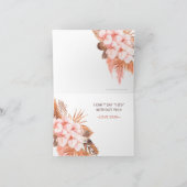 Rustic Boho Blush Pampas zal je zijn (Binnen)