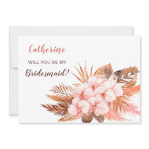 Rustic Boho Blush Pampas zal je zijn