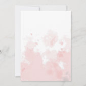 Rustic Boho Botanical Wreath Photo Wedding Save The Date (Achterkant)