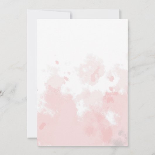 Rustic Boho Botanical Wreath Photo Wedding Save The Date (Achterkant)