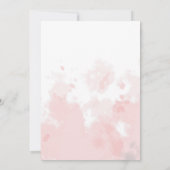 Rustic Boho Botanical Wreath Photo Wedding Save The Date (Achterkant)