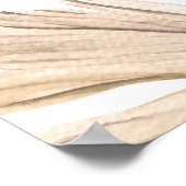 Rustic Boho-Chic Wedding Welkom Poster (Hoek)