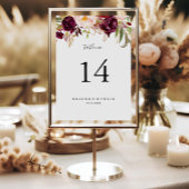 Rustic Boho Colorful Floral Wedding Kaart