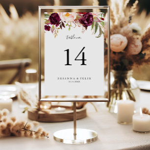 Rustic Boho Colorful Floral Wedding Kaart