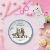 Rustic Boho Country Wild West Boy Shower Papieren Bordje (Feest)