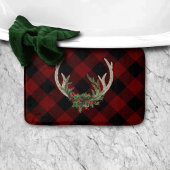 Rustic Boho Deer Antlers | kersttouw Badmat