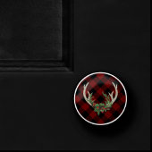 Rustic Boho Deer Antlers | kersttouw Keramische Knop