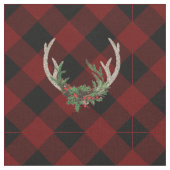 Rustic Boho Deer Antlers | kersttouw Stof (Close Up)