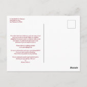 Rustic Boho Dreamweaver Photo Couple Verloving Briefkaart (Achterkant)