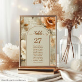 Rustic Boho Earthy Rusty Ivory Sage Floral Wedding Kaart