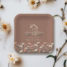 Rustic Boho Floral Herfst Housewarming Party