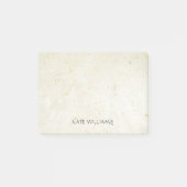 Rustic Boho Jouw naam toevoegen Post-it® Notes (Voorkant)