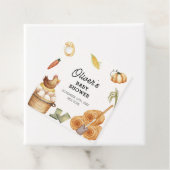 Rustic Boho Lokaal geteeld Boerderij Kip Baby show Bedankjes Labels (In situ)