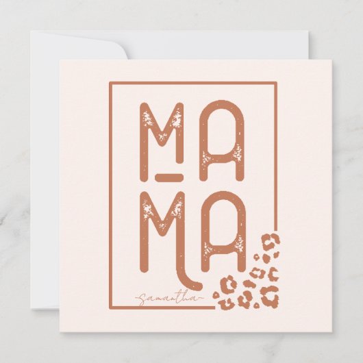 Rustic Boho Mama (Voorkant)