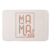 Rustic Boho Mama Badmat (Voorkant)