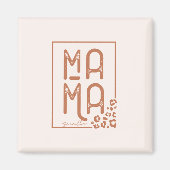 Rustic Boho Mama Magneet (Voorkant)