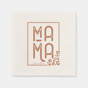 Rustic Boho Mama Servet
