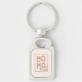 Rustic Boho Mama Sleutelhanger (Voorkant)