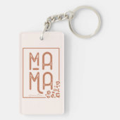 Rustic Boho Mama Sleutelhanger (achterkant)