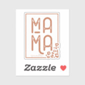 Rustic Boho Mama Sticker (Vel)