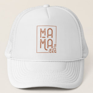 Rustic Boho Mama Trucker Pet