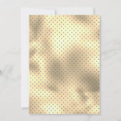 Rustic Boho Palm Dusty Blue Floral Vrijgezellenfee Kaart (Achterkant)