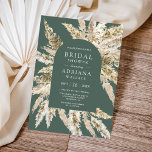 Rustic Boho Pampas Arch Sage Green Vrijgezellenfee Kaart<br><div class="desc">Verrijk je gasten met deze elegante uitnodiging met mooi pampasgras en moderne typografie. Voeg eenvoudig uw gebeurtenisdetails op deze makkelijk te gebruiken sjabloon toe om het één-van-een-soort uitnodiging te maken.</div>