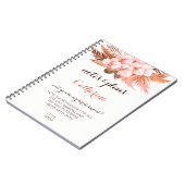 Rustic Boho Pampas Grass zal je mijn Bridesmaid zi Notitieboek (Linkerzijde)