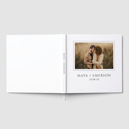 Rustic Boho Photo Wedding Gastenboek (Volledig)