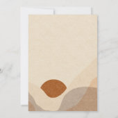 Rustic Boho Pink Dream Catcher Birthday Party Kaart (Achterkant)