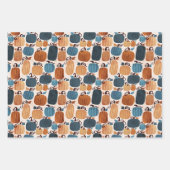 Rustic Boho Pumpkin Inpakpapier Vel (Voorkant 2)