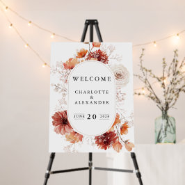Rustic Boho Rust Terracotta Wedding Reception