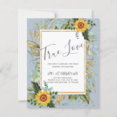 Rustic BOHO Sunflower Greenery Wedding (Voorkant)