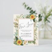 Rustic BOHO Sunflower Greenery Wedding (Staand voorkant)