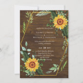 Rustic BOHO Sunflower Greenery Wedding (Voorkant)