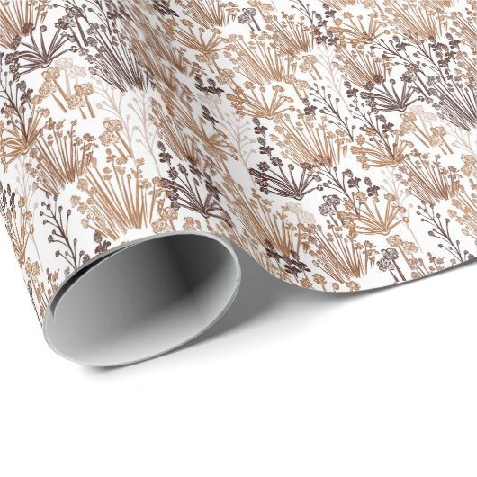 Rustic Boho Thorn & Thistle All Occasion Gift Cadeaupapier (Rol Hoek)