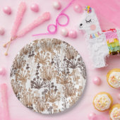 Rustic Boho Thorn & Thistle Outdoorsy Papieren Bordje (Feest)