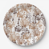 Rustic Boho Thorn & Thistle Outdoorsy Papieren Bordje (Voorkant)
