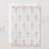 Rustic Boho Tribal in twee weken op de tweede gebo Kaart (Achterkant)